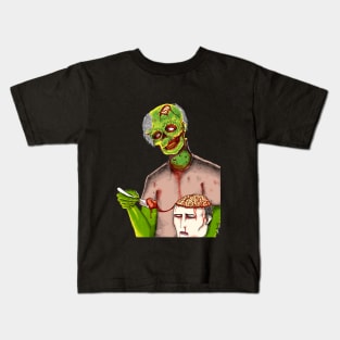 Zombie breakfast Kids T-Shirt